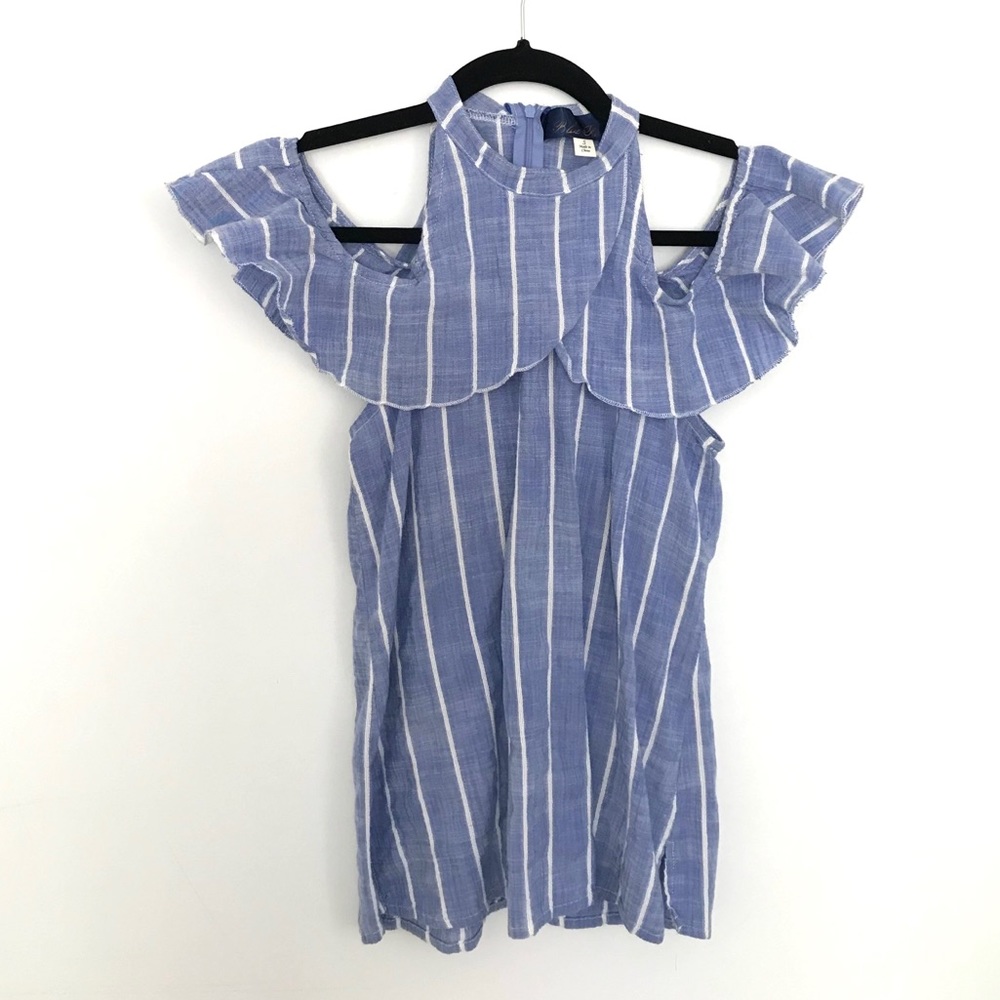 Blue Striped Tank